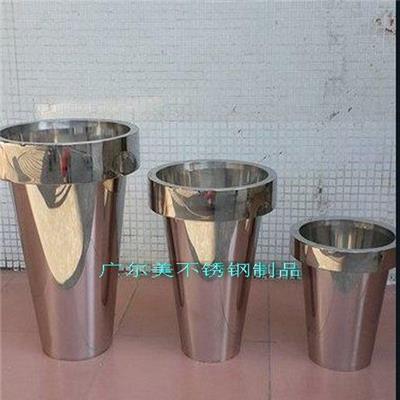 不銹鋼花盆 園林園藝的持久與美學(xué)選擇